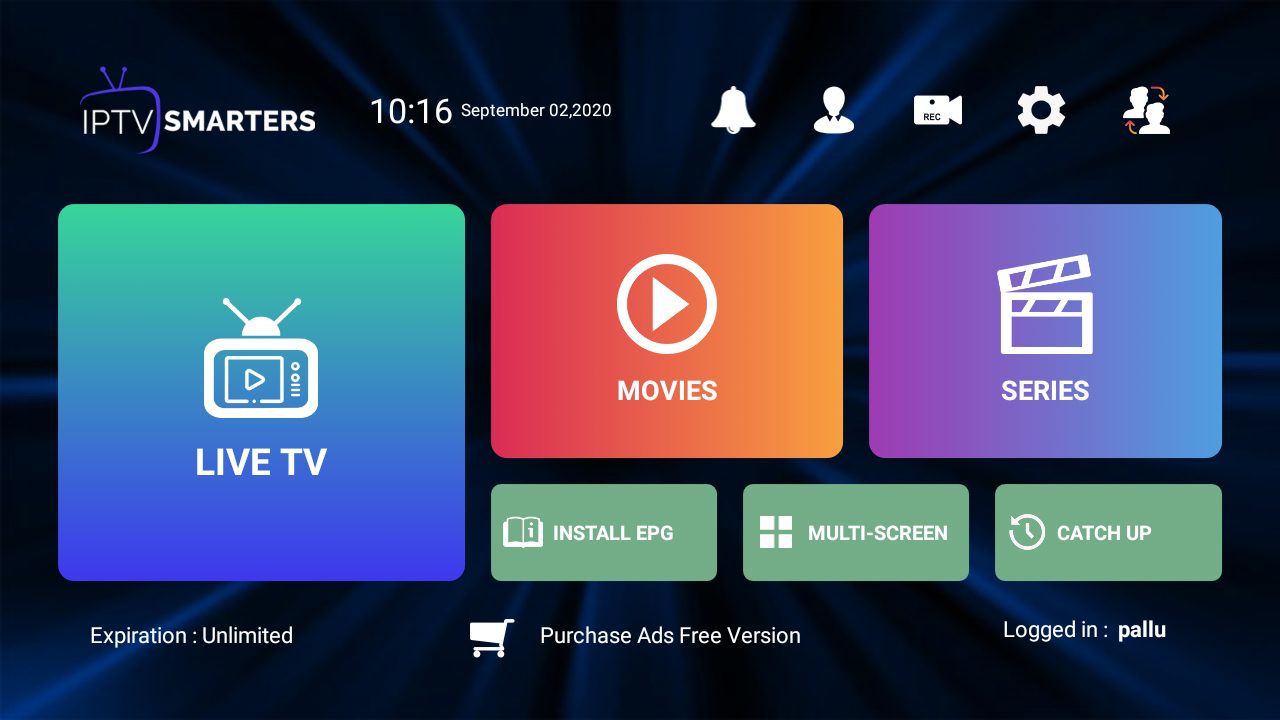 IPTV Smarters Pro Free Account